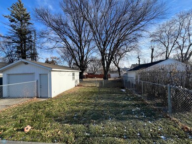 Fully fenced yard