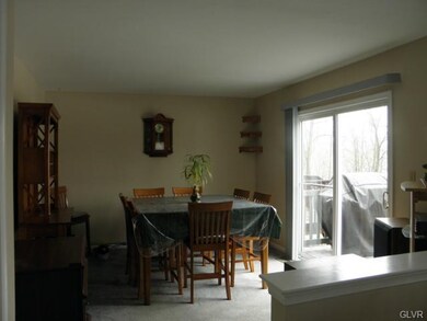 Family room currently being used as dining room