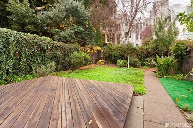 The oversize lots provides plenty of space for dec