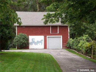 Barn. Two story barn / garage.