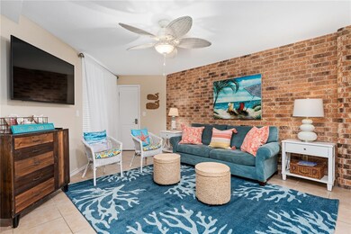 Second living space is great for overflow guests.