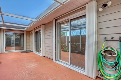 Screened patio