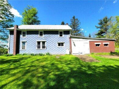 Back View Of Home