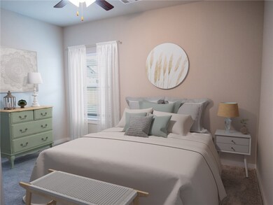 Stock photo, home will look similar.