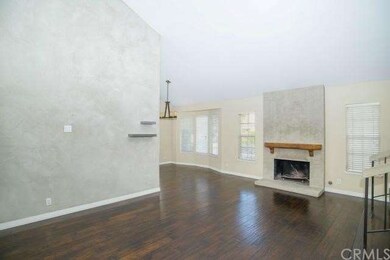 Gleaming hardwood flooring in the living room