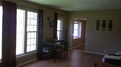 Living room into den