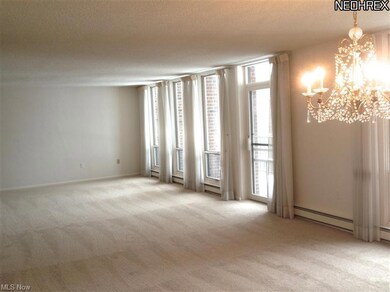 Living Room with wall of windows