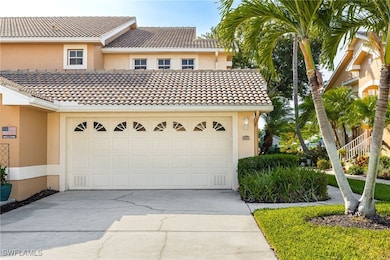 View of front of home featuring stucco siding, con