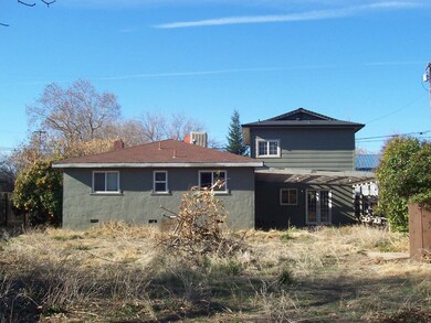 Rear of house.
