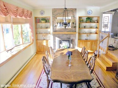 Dining room in main house