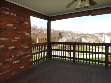 Deck off family room. Great for entertaining.