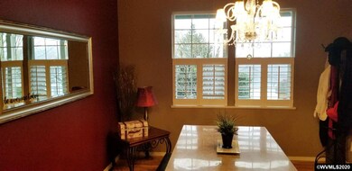 New plantation shutters & chandeliers installed th