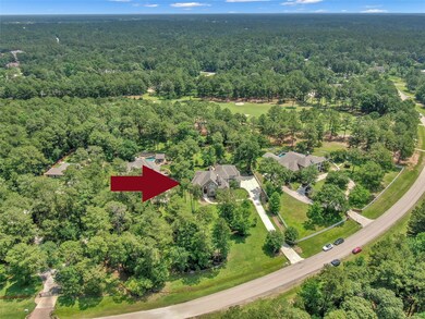 Gorgeous custom home in the prestigious neighborhood of High Meadow Ranch in Magnolia, Texas.  The 12th hole of the golf course is behind the home.  The Clubhouse & Restaurant, serving breakfast & lunch, are across the street.