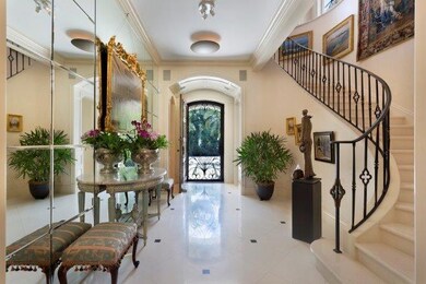 Formal entry foyer