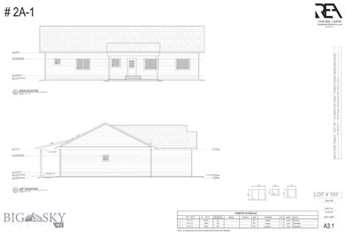 Back/Left Elevations