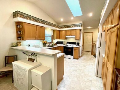 Breakfast counter seating if desired! All kitchen