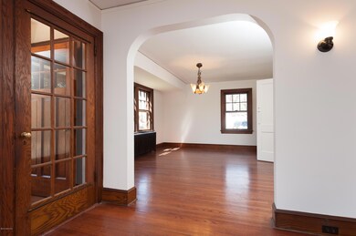 entrance and dining room
