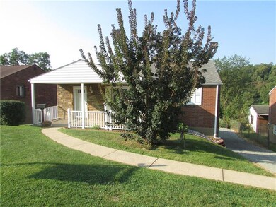 Covered front porch