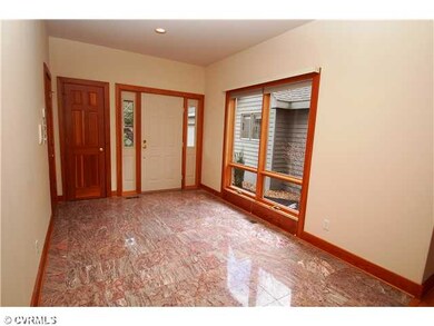 Foyer - Spacious formal entrance with marble floor