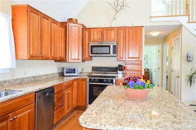 Kitchen with Bosch dishwasher, gas...