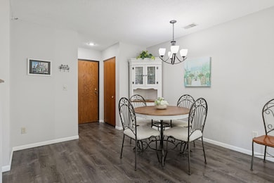 Quaint informal dining space