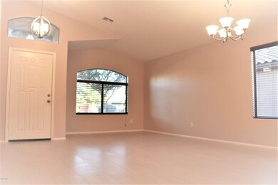 Spacious living room and formal dining