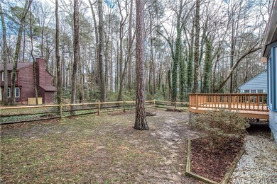 Part of Rear Yard from Side
