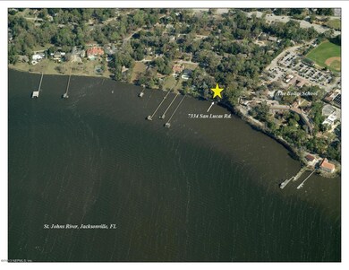 Aerial View of 7334 San Lucas Rd.