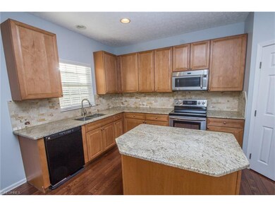 Updated kitchen with granite