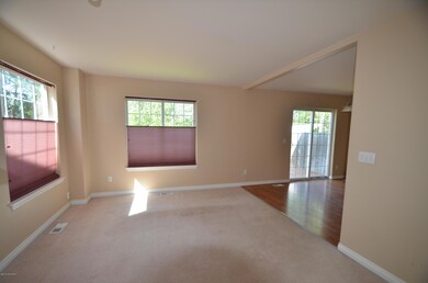 Living room to dining area