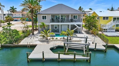 Imagine endless days by the pool, followed by sunset boat rides from your backyard - Virtually Edited Image