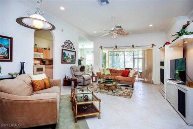 Open bright living room