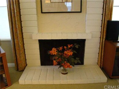 Cozy fireplace