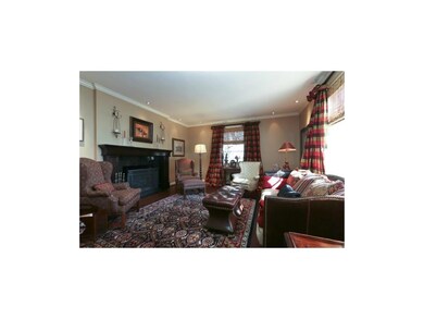 Formal Living room with lovely fireplace