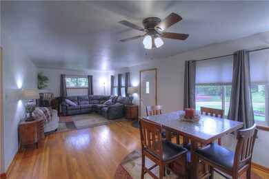 View 2 of the Dining and Living Area.   Such an in