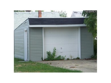 Single detached garage - solid concrete drive and 