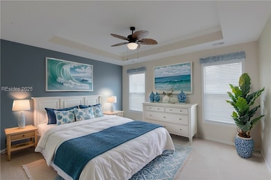 Virtually Staged Primary Bedroom