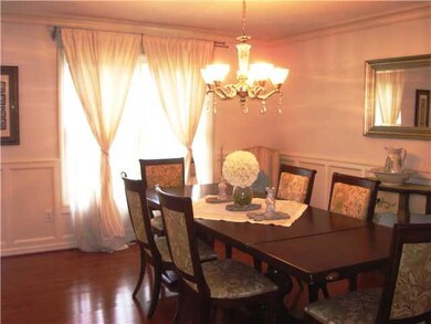 Dining Room Hardwood Floors-Cove Molding & Custom 