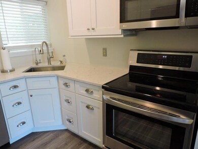 kitchen with stainless steel appliances