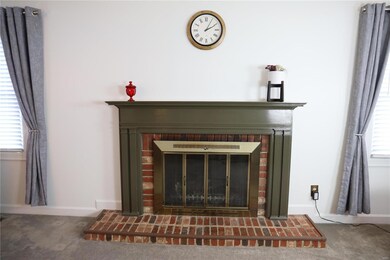 Wood burning fireplace one of Three!!