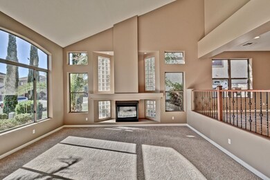 Living Room with Fireplace