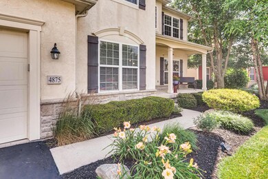 Walkway leading to the Front Porch