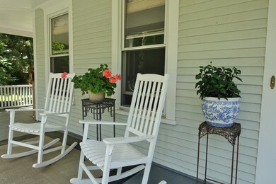 Rockers on porch