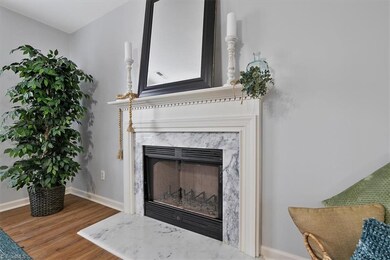 Gas Fireplace in Living room