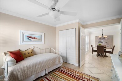 Bedroom One with double doors