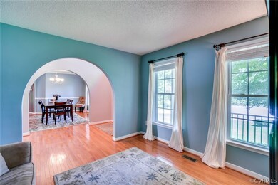Across from the formal living area, awaits the din
