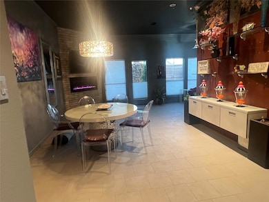 View of dining space