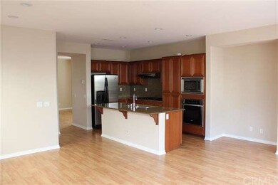 Freshly painted kitchen with stainless appliances 
