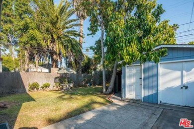 Backyard looking from back door