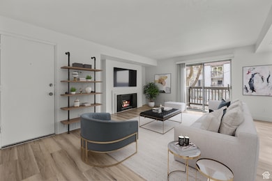 Virtually staged photo